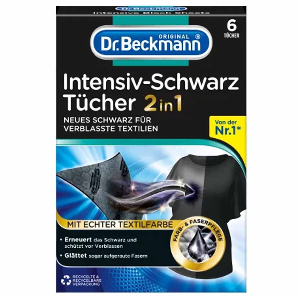 Финские средства для стирки и уборки DR Beckmann Color cloths intensive black 4008455060811